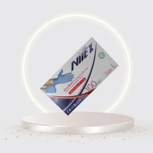 دستکش نیتریل آبی لارج برند نیتکس