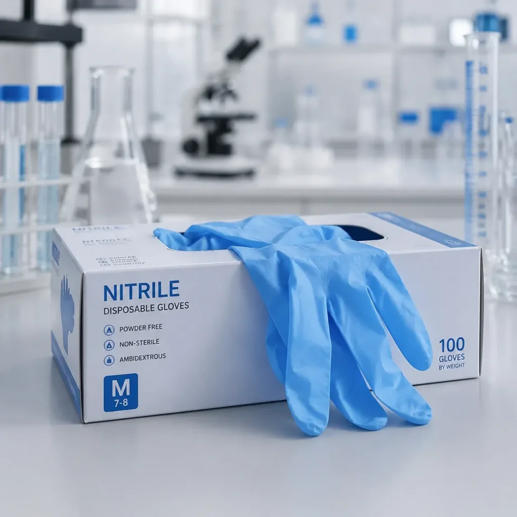 دستکش یکبار مصرف آزمایشگاهی